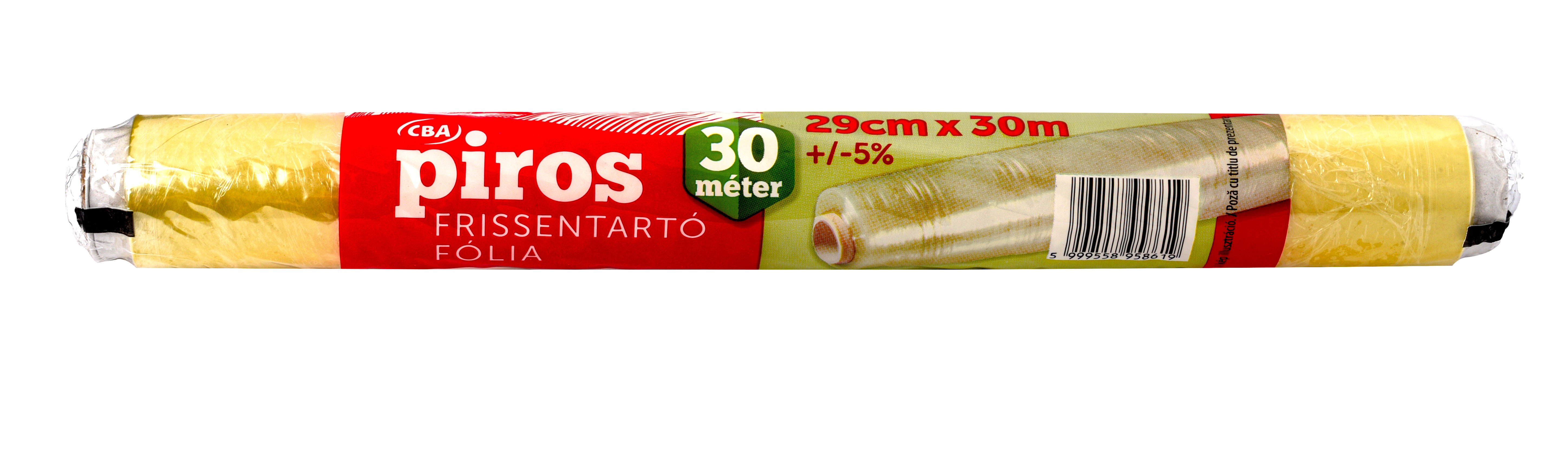 CBA Piros Frissentartó 30 m - PVC